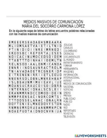 Medios masivos de comunicación