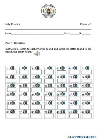 Jolly Phonics P.2.1