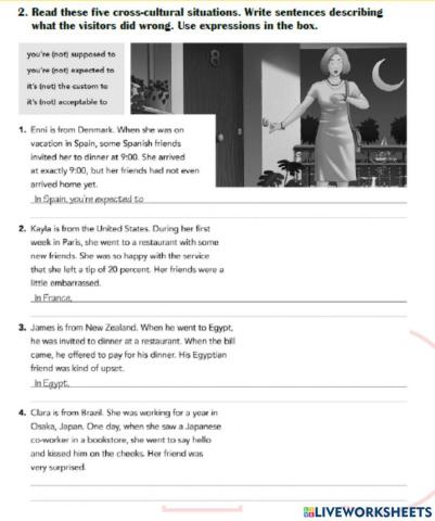 Expectations and etiquette