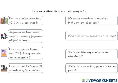 Enunciados y preguntas