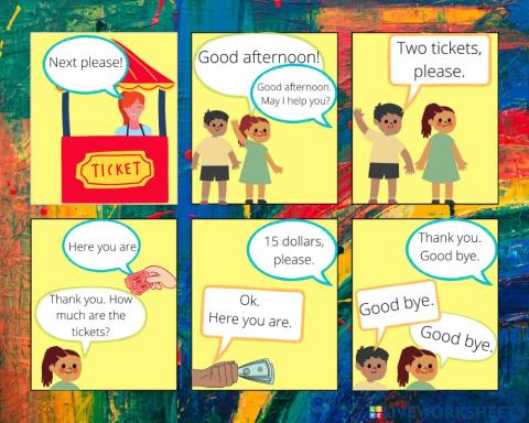 Two tickets, please.