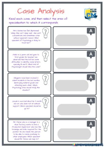 Fields of psychology