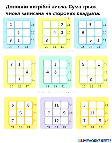 Математичні квадрати