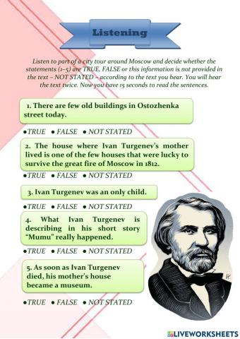 A city tour around Moscow