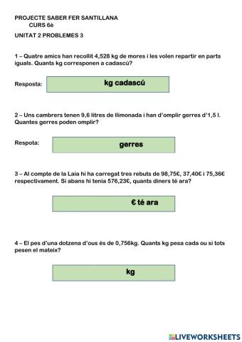 Resolució de problemes