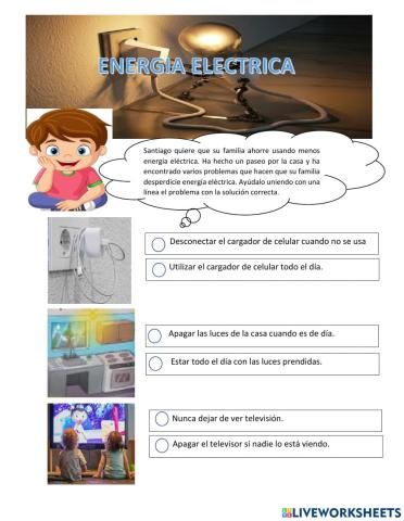 Reflexión energía eléctrica