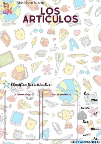 Los artículos