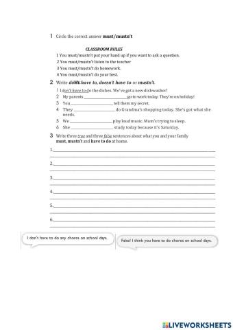 H-t must-mustn't have to-don't have to