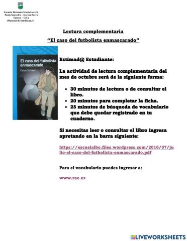 Introducción El caso del futbolista enmascarado