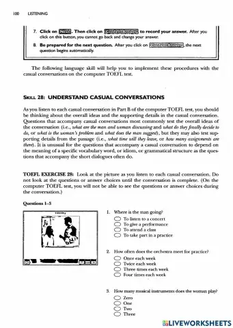 Casual conversations