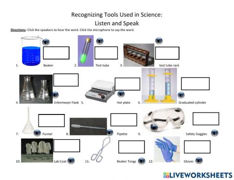 Recognizing Tools in Science pt 1 - Speaking