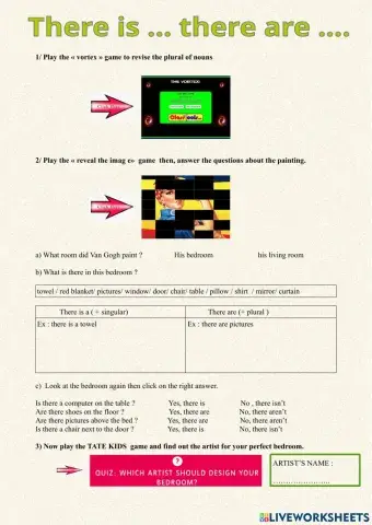 There is, there are ...with Van Gogh