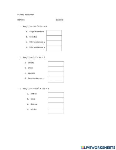 Practica cuadrática