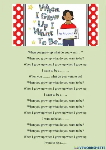 What do you want to be