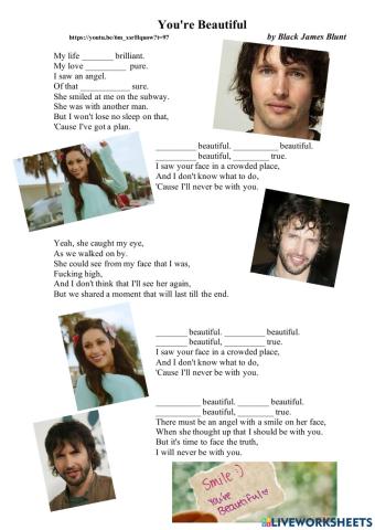 You're Beautiful Song by James Blunt