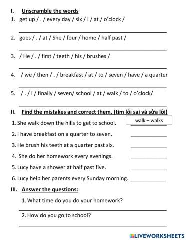 Present simple Tense