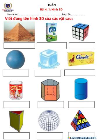 Bài tập về hình 3D