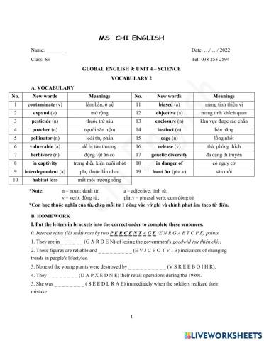 Foreign teacher-S9-Week 12-U4-Vocab 2