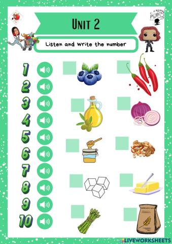 6th grade. Unit 2. Sheet 3. Richmond