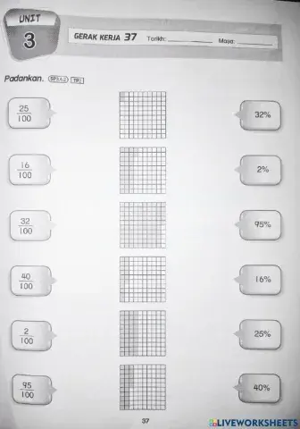 Pecahan  Tahun 3 ilmu teras