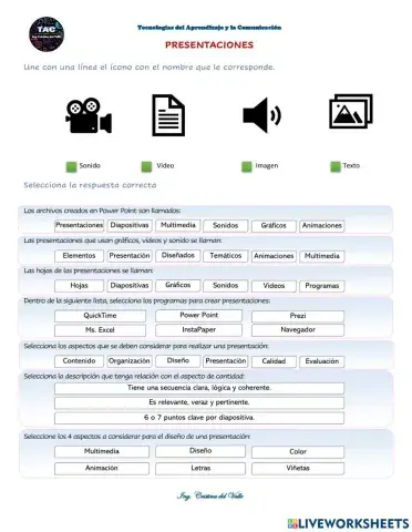 Presentaciones Multimedia