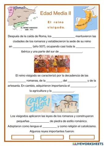 La Edad Media II - El reino Visigodo