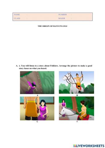 The Origin of Banyuwangi