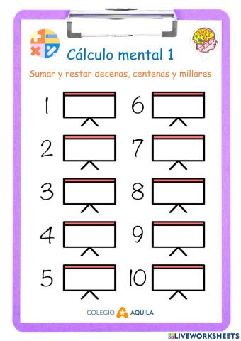 T1 Cálculo Mental 01