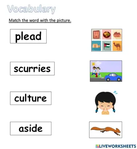 Maria Celebrates Brazil - Vocabulary Worksheet 2