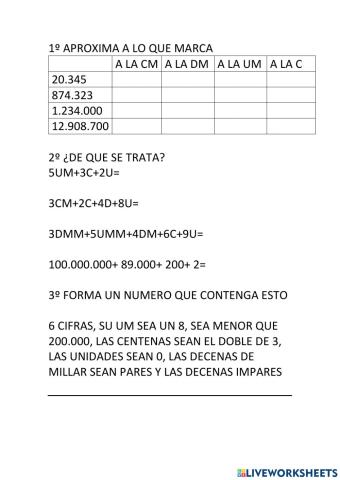 Matematicas 5º de primaria