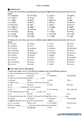 English Smart World 6 Unit 2