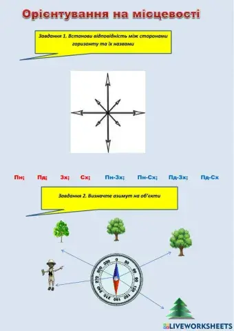 Орієнтування на місцевості
