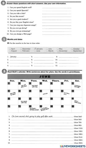 Unit 11. What are you going to do?