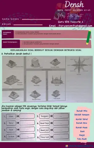 Membaca Denah Sederhana