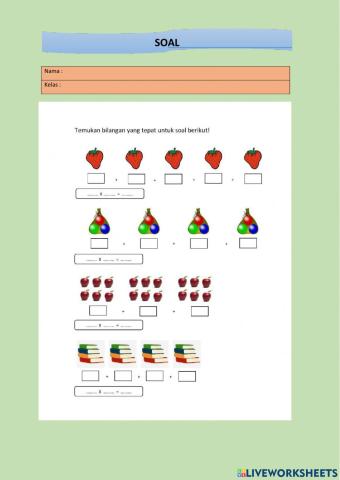 Soal konsep perkalian