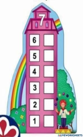 Склад числа 7