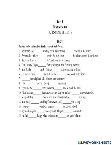 E7-u1-present simpe and simple future