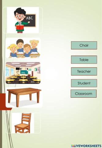 Vocabulary (School,food)