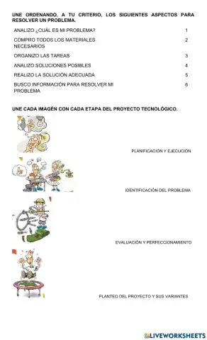 Etapas de un proyecto tecnológico
