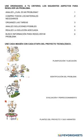 Etapas de un proyecto tecnológico