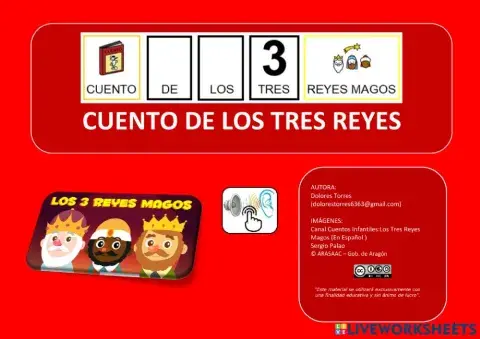 Cuento de los tres Reyes Magos