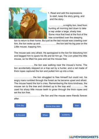 The Lion and The Mouse