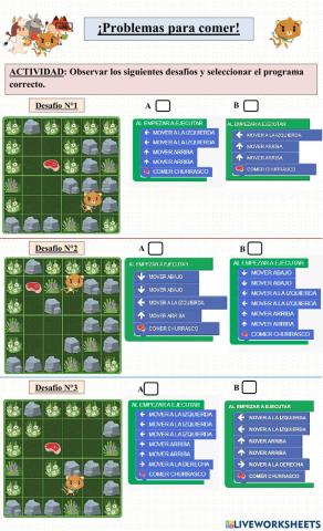 Problemas para comer
