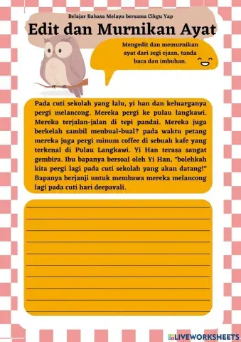 Mengedit dan memurnikan ayat