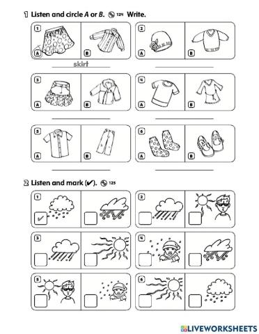 Starlight 1 Unit 3 Test