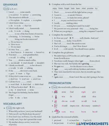 7&8 Review and Check