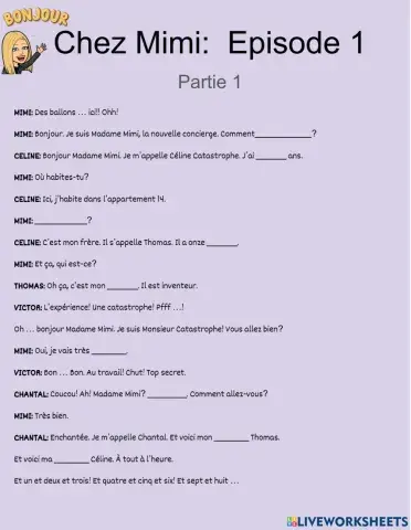 Chez Mimi Episode 1.1