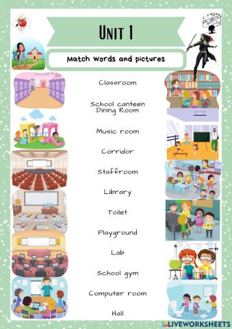 6th grade. Unit 1. Sheet 2. Richmond