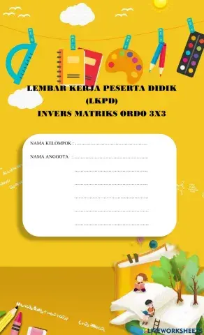 Invers matriks ordo 3x3