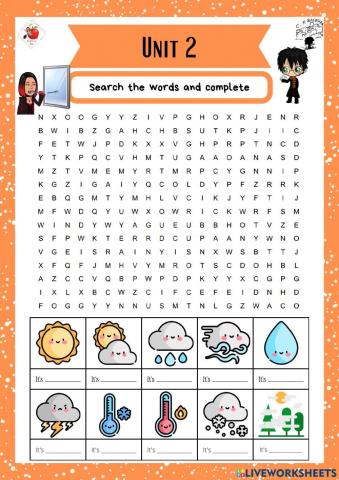 5th grade. Unit 2. Sheet 7. Richmond